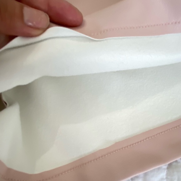 STEVE MADE WOMEN’S  FAUX LEATHER VEST AND SHORT PANTS SIZE M COLOR SEPIA ROSE - Picture 13 of 16